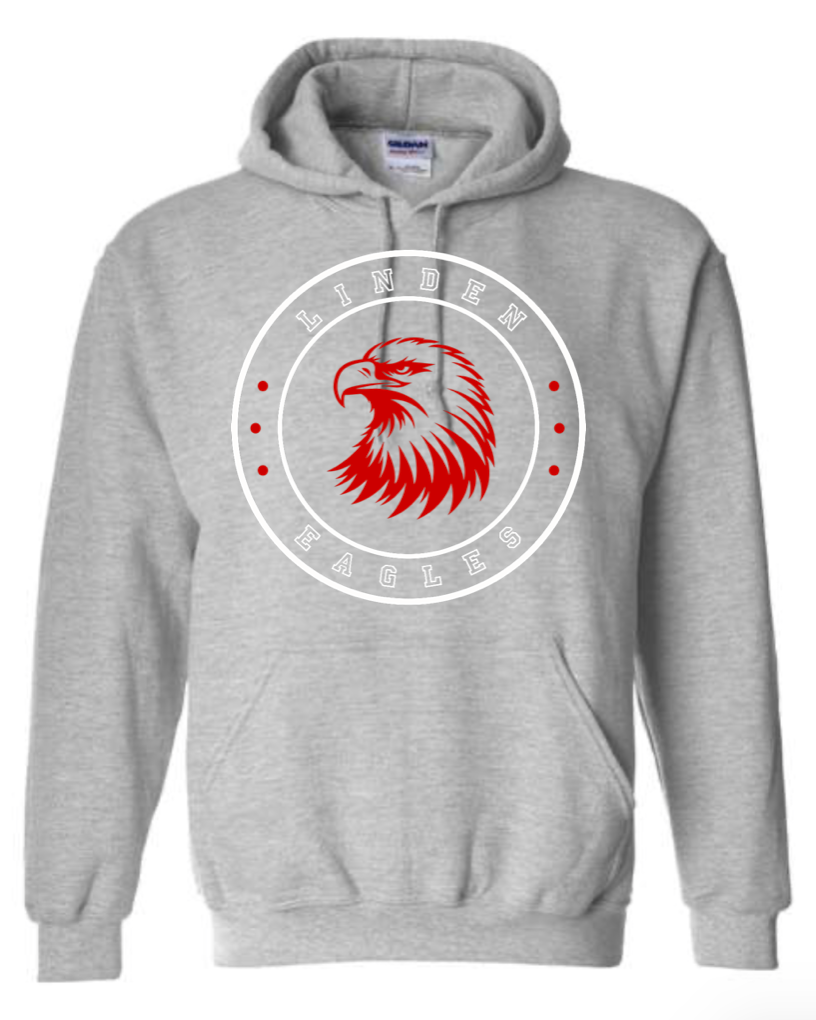Adult - HeavyWeight Hooded Sweatshirt - Circle