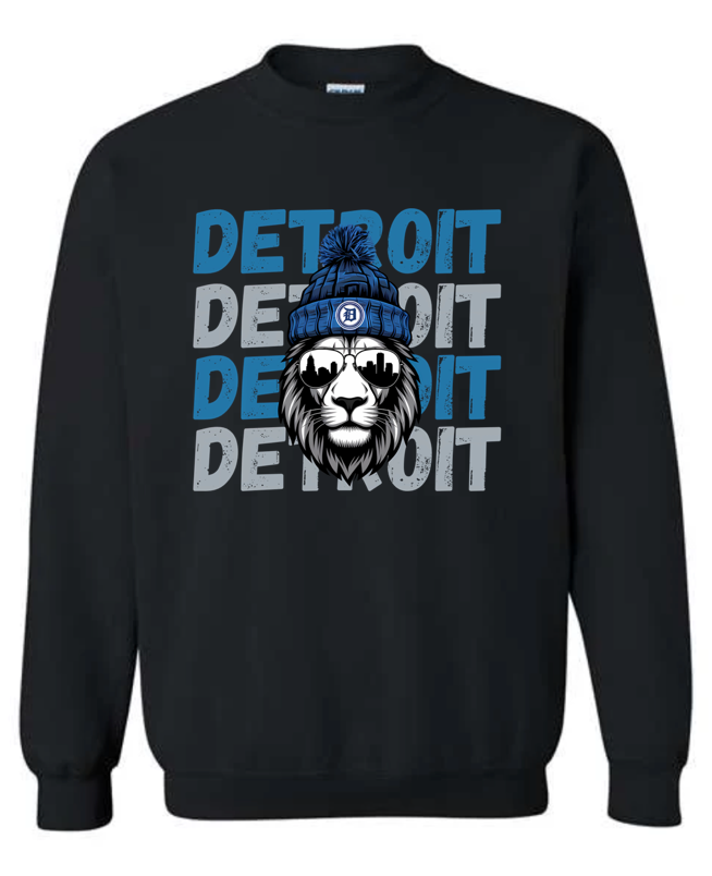 Child - Heavyweight Crewneck Sweatshirt - Detroit Lions