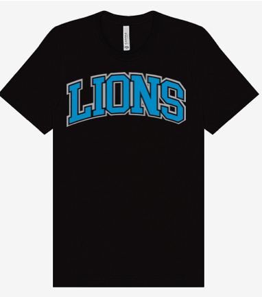 Detroit Lions - LIONS- Shirt
