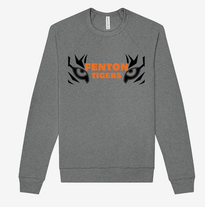 Adult - LightWeight Crew Sweatshirt - Fenton Tigers