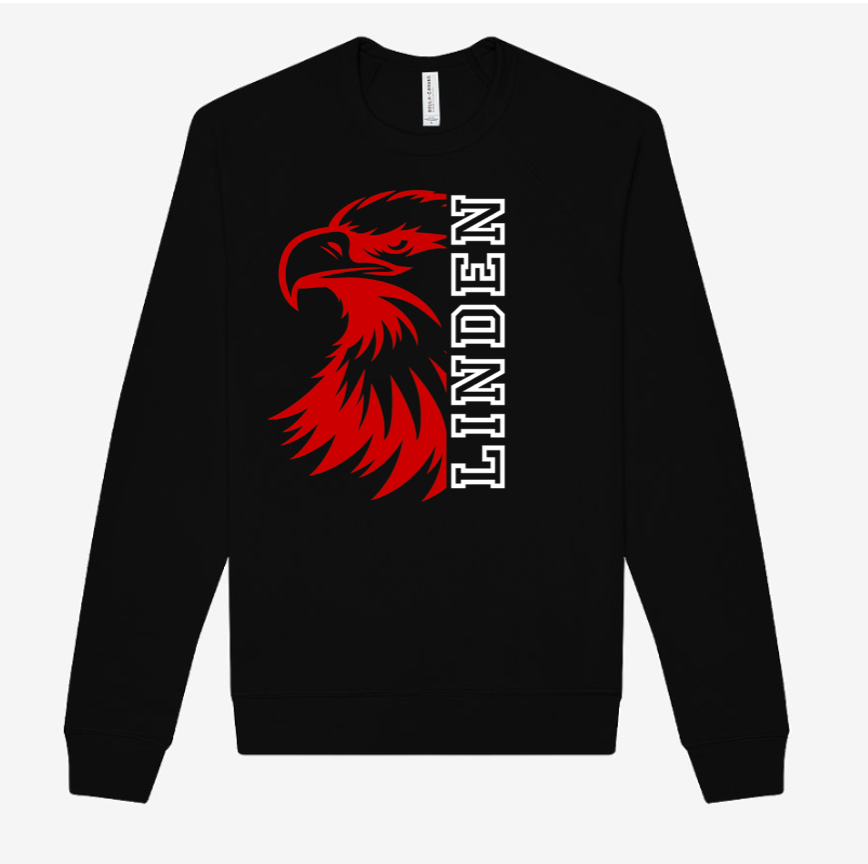 Child - Heavy weight Crew Sweatshirt - Linden Eagles