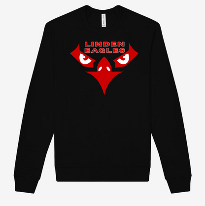 Adult - LightWeight Crew Sweatshirt - Linden Eagles