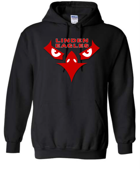 Adult - HeavyWeight Hooded Sweatshirt -  Linden Eyes