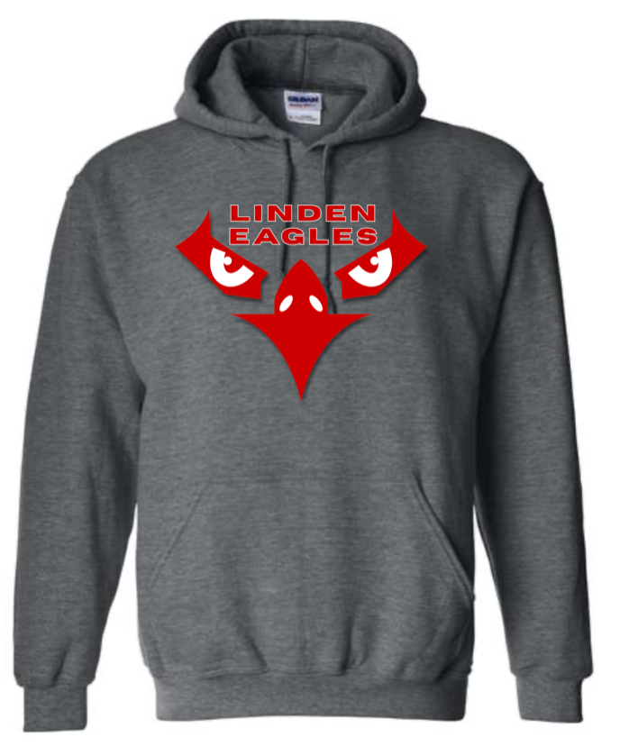Adult - HeavyWeight Hooded Sweatshirt -  Linden Eyes