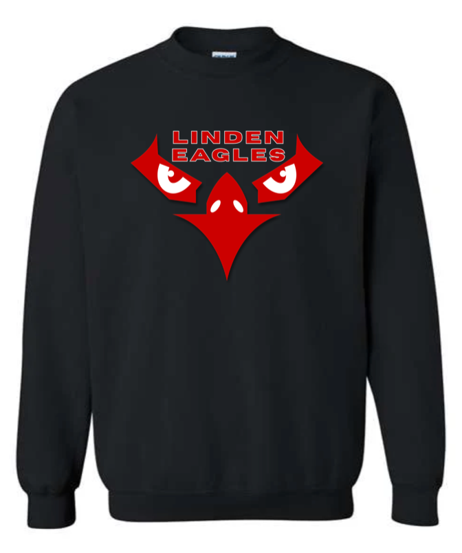 Child - Heavy weight Crew Sweatshirt - Linden Eagles