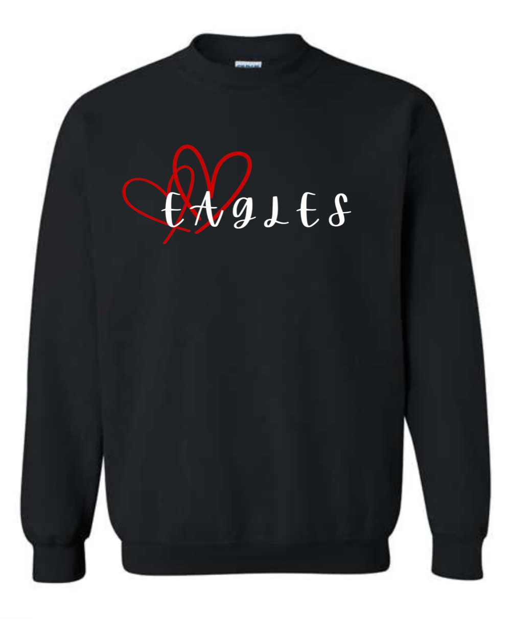 Child - Heavy weight Crew Sweatshirt - Linden Eagles
