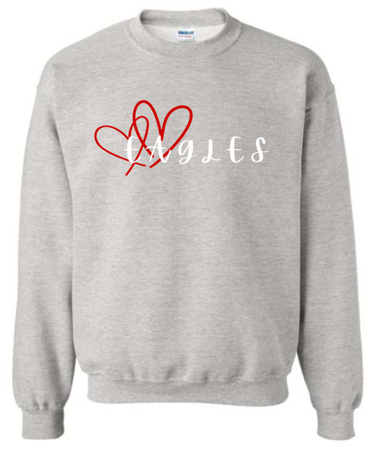 Child - Heavy weight Crew Sweatshirt - Linden Eagles