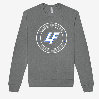 Adult - LightWeight Crew Sweatshirt - Lake Fenton