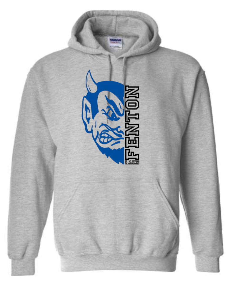 Adult - HeavyWeight Hooded Sweatshirt -  Lake Fenton