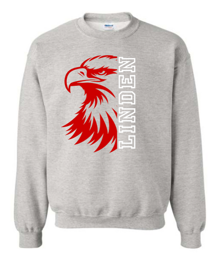 Child - Heavy weight Crew Sweatshirt - Linden Eagles