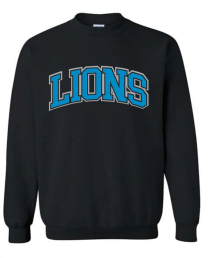Adult - Heavyweight Crewneck Sweatshirt - Detroit Lions