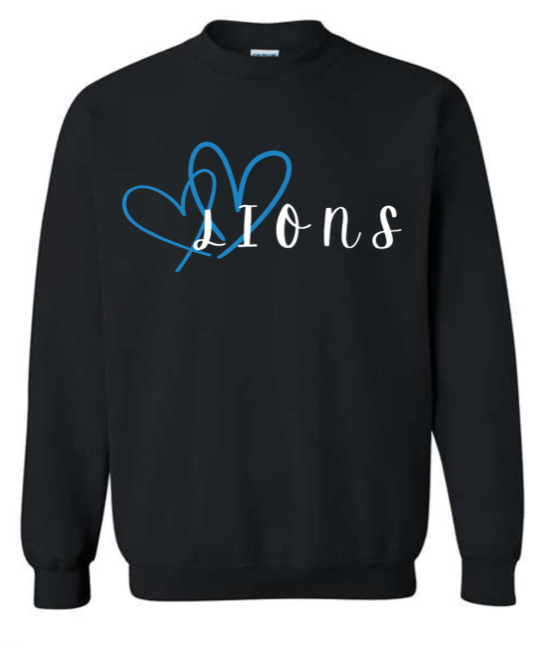 Adult - Heavyweight Crewneck Sweatshirt - Detroit Lions