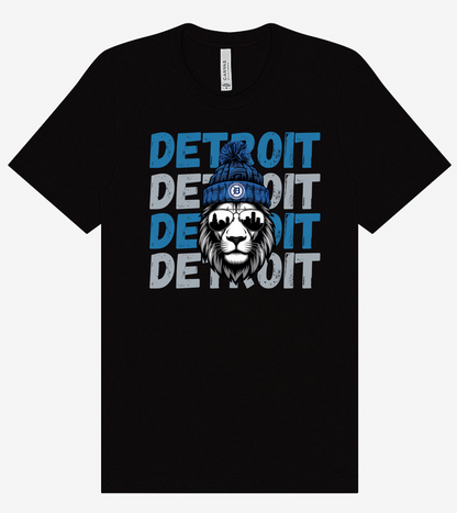 Detroit Lions - Lion w/beanie