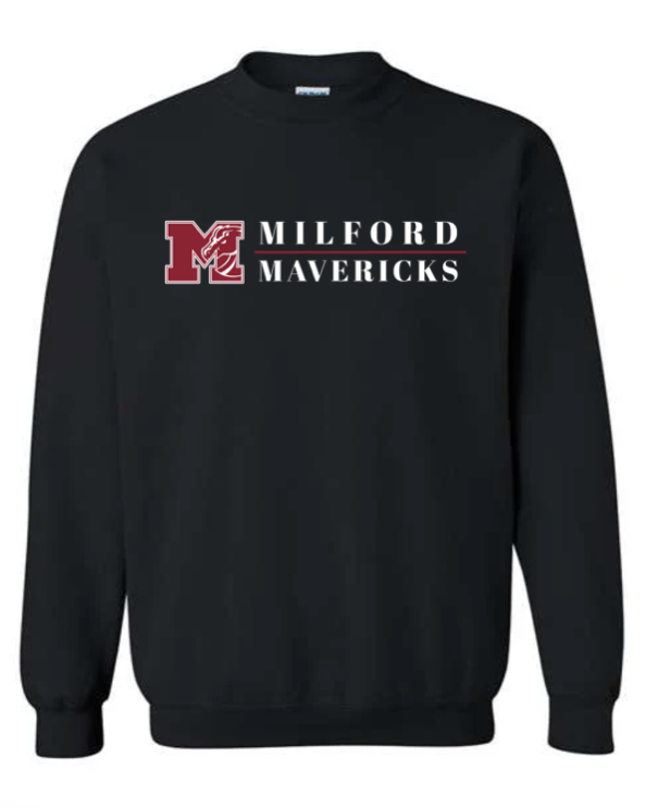 Child - Heavyweight Crewneck Sweatshirt - Milford Mavericks