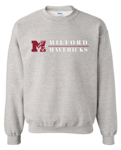Child - Heavyweight Crewneck Sweatshirt - Milford Mavericks