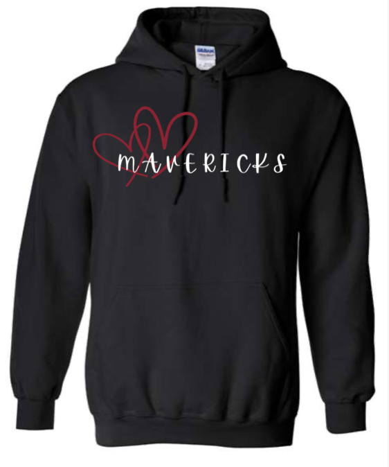 Adult  - Heavyweight Hooded Sweatshirt - Milford Mavericks
