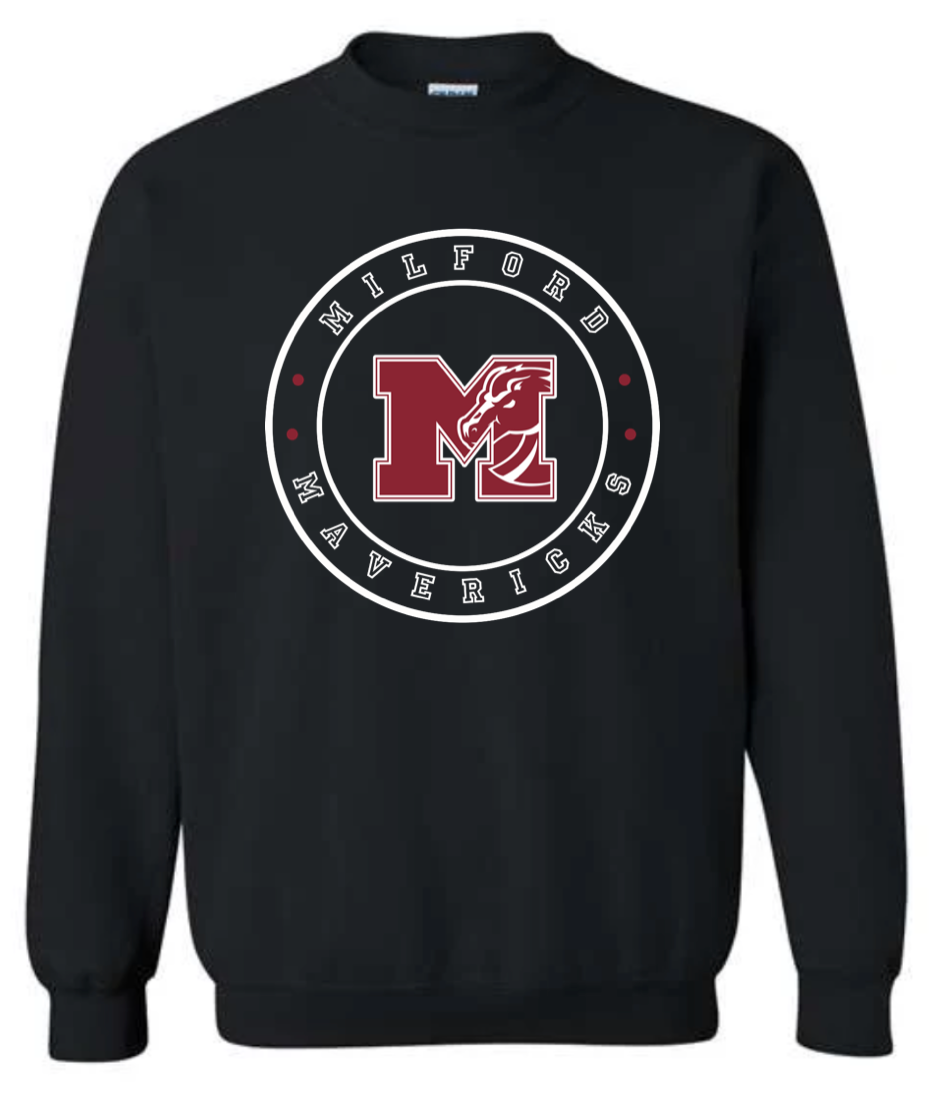 Child - Heavyweight Crewneck Sweatshirt - Milford Mavericks