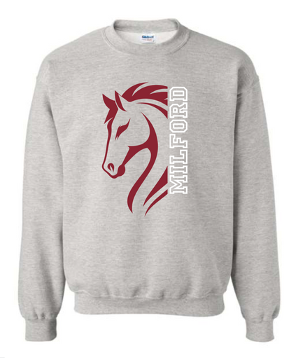 Child - Heavyweight Crewneck Sweatshirt - Milford Mavericks