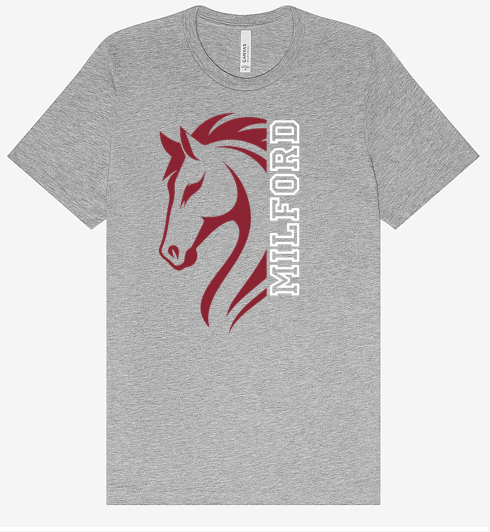Milford Mavericks - Half Maverick White
