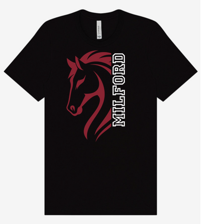 Milford Mavericks - Half Maverick White