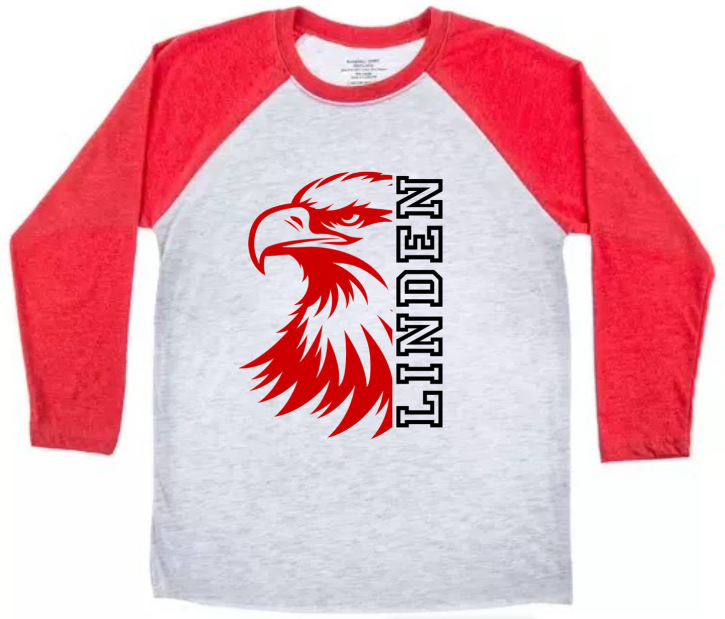 Adult Unisex Baseball T - Linden Eagles