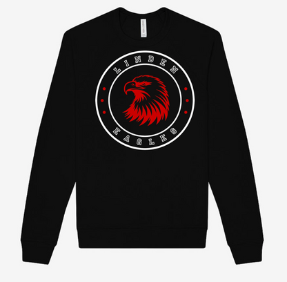 Adult - LightWeight Crew Sweatshirt - Linden Eagles