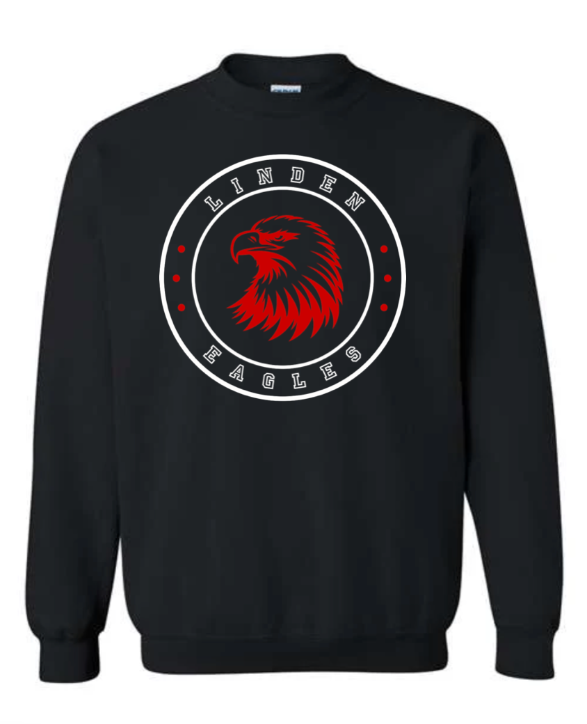 Child - Heavy weight Crew Sweatshirt - Linden Eagles