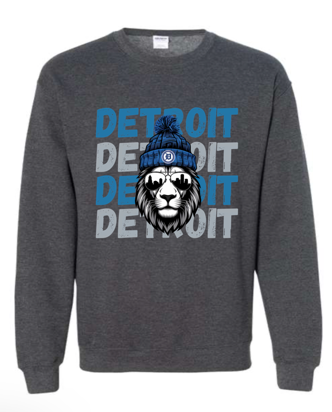 Child - Heavyweight Crewneck Sweatshirt - Detroit Lions