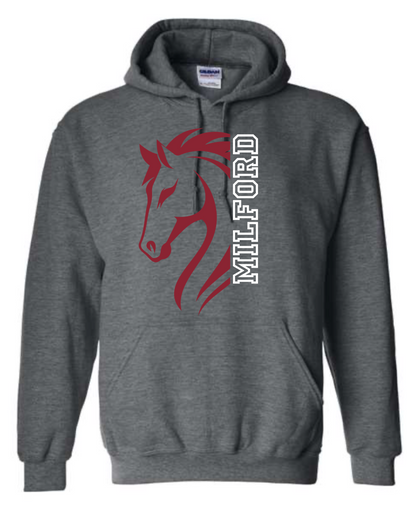Adult  - Heavyweight Hooded Sweatshirt - Milford Mavericks